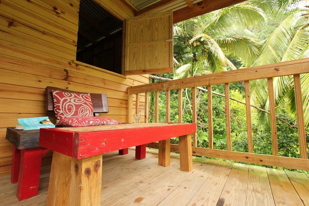 Villa Roots Jungle Retreat Marigot Exterior foto